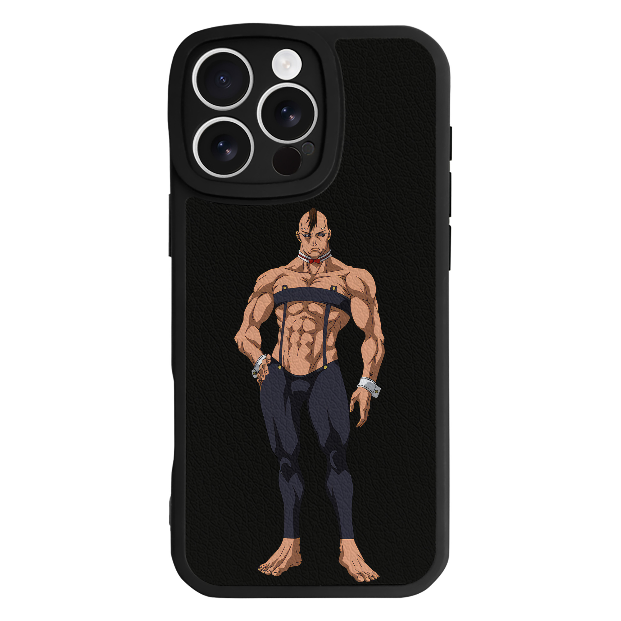 （画像用） 呪術廻戦 Jujutsu Kaisen 【iPhone 16シリーズ対応】シリコンスマホケース（レザー調） 材質：シリコン